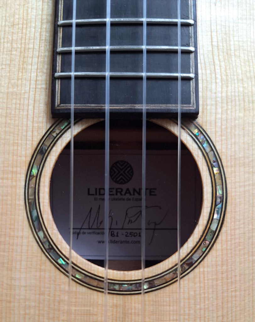 Liderante Ukelele soundhole Liderante Ukelele soundhole
